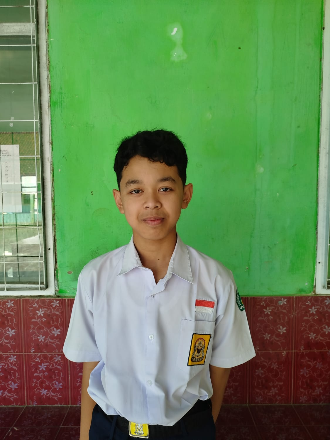 Muhammad Haqi Anazril Melaju ke Tingkat Provinsi Lomba Mosaik MGMP Matematika MTs